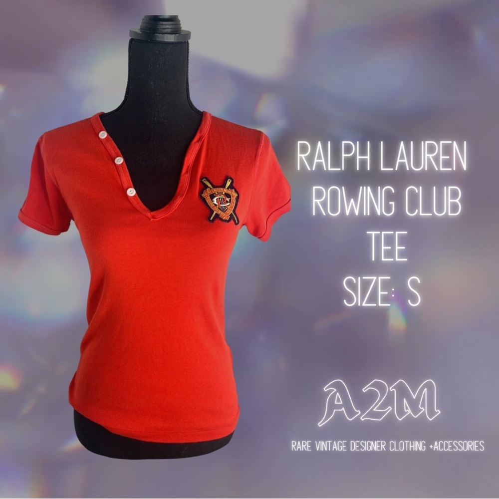 Ralph Lauren Rowing Crew Tee Shirt Size S